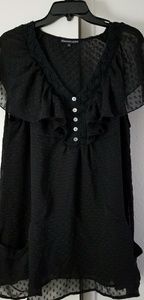 Black Daniel Rainn top. XL